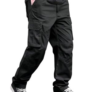 Lymio Cargo for Men | Cotton Cargo Pant | Drawstring Waist Pant